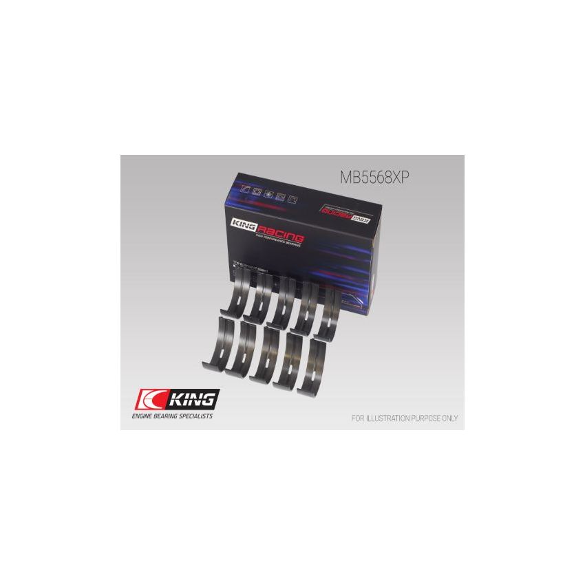 PANEWKI GŁÓWNE KING BEARINGS MB5568XP STD HONDA RACING 1.6-2.2 88-