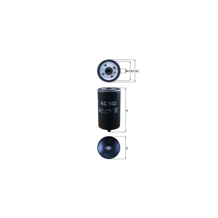 FILTR PALIWA KNEHT KC102 F MERCEDES OM926