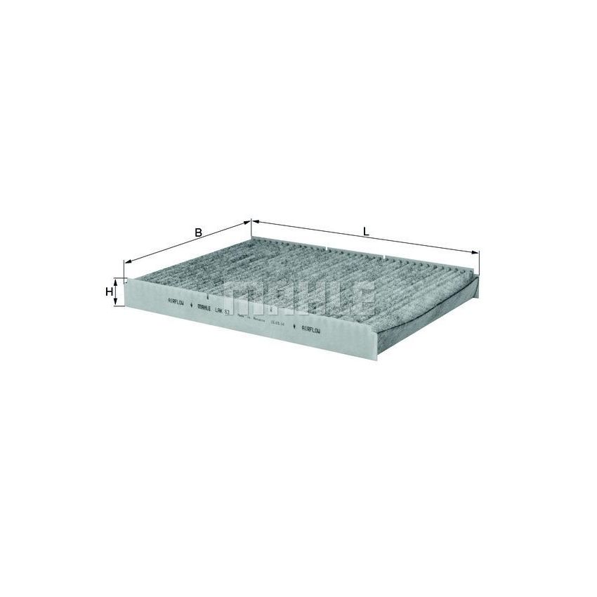 FILTR KABINOWY KNEHT LAK63 F VW 1.0-3.2B+D 96-