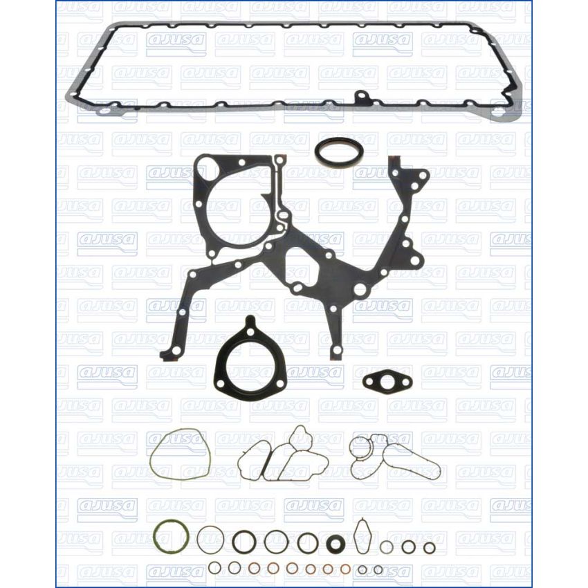 KOMPLET USZCZELEK BLOKU AJUSA 54153000 BMW 3.0D 04-