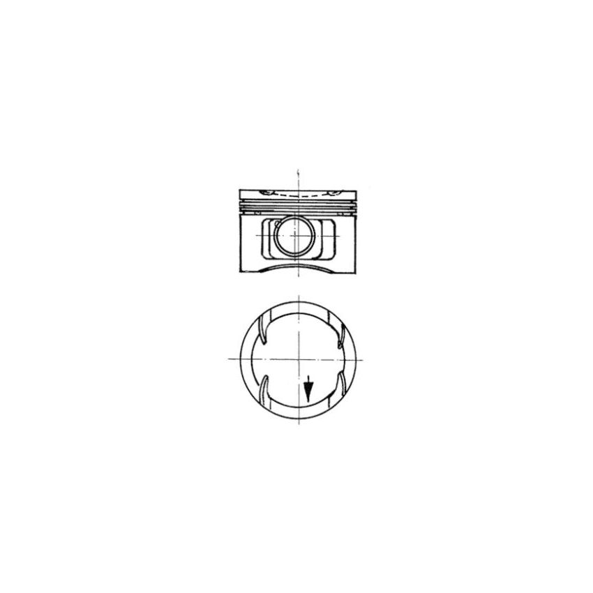 TŁOK KOLBENSCHMIDT 92213630 0.50 BMW M42B18 1.8 89-96