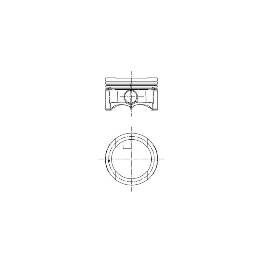 TŁOK KOLBENSCHMIDT 99792620 0.50 VW BSE  1.6 97-