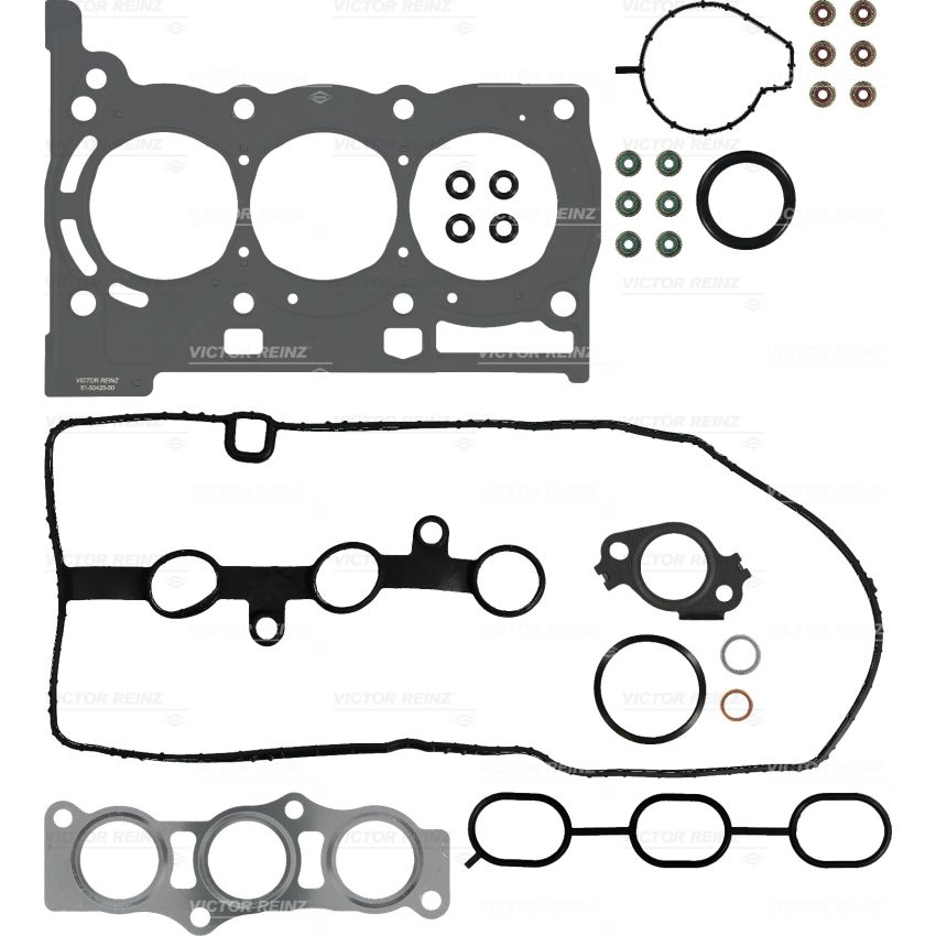 KOMPLET USZCZELEK GŁOWICY VICTOR REINZ 02-53425-01 TOYOTA 12V 1.0 04-