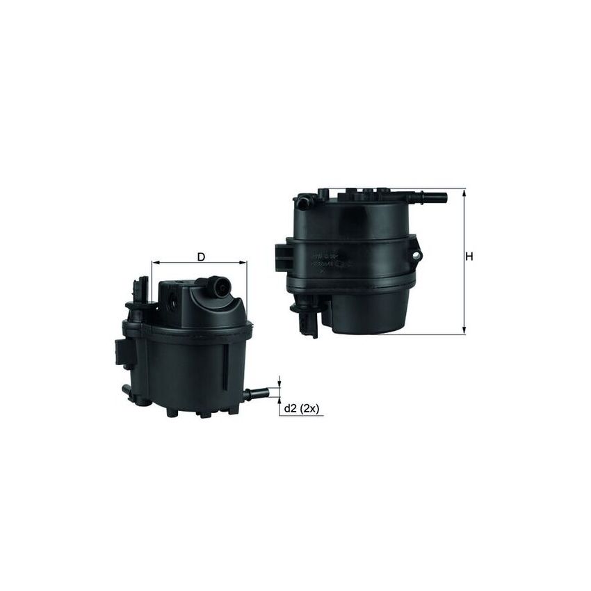 FILTR PALIWA KNEHT KL779 PSA 1.4HDI 01-16