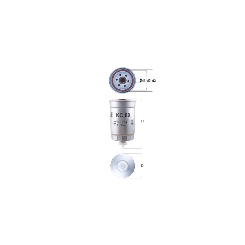 FILTR PALIWA KNEHT KC80 VW 1.9TDI 98-