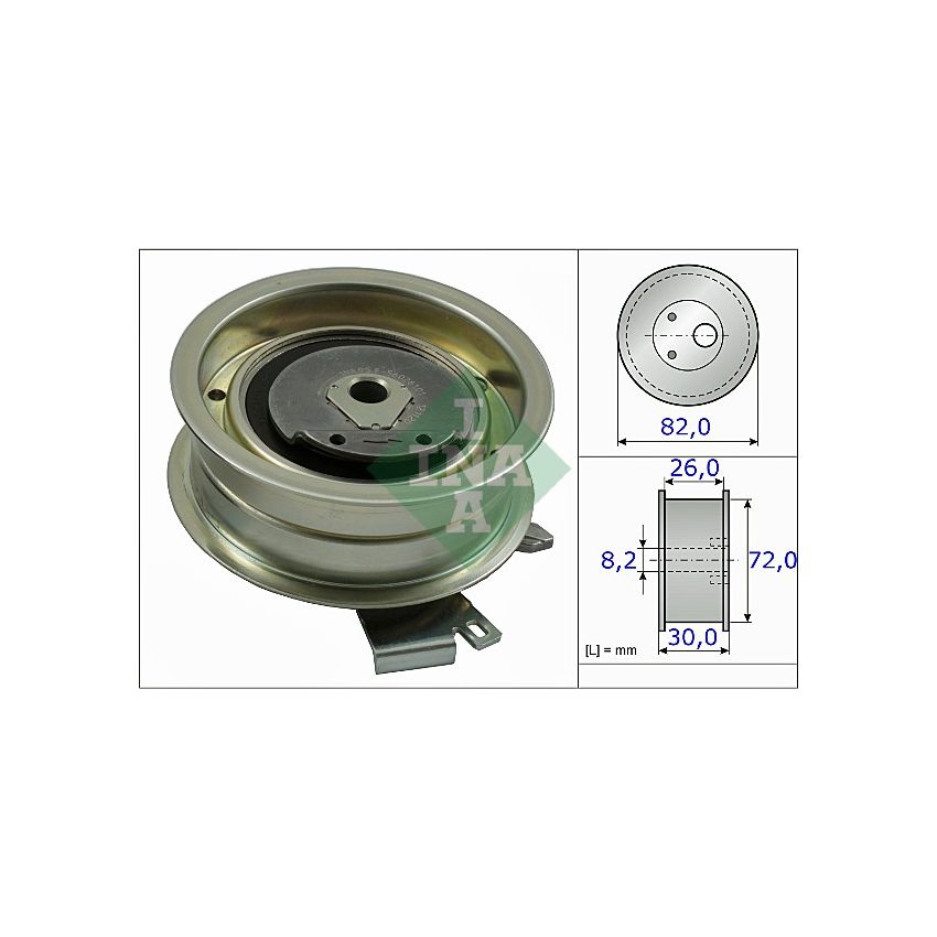 NAPINACZ PASKA INA 531020320 VW/SKODA